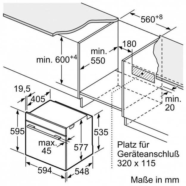 Orkaitė su pirolize Siemens HB774G1B1