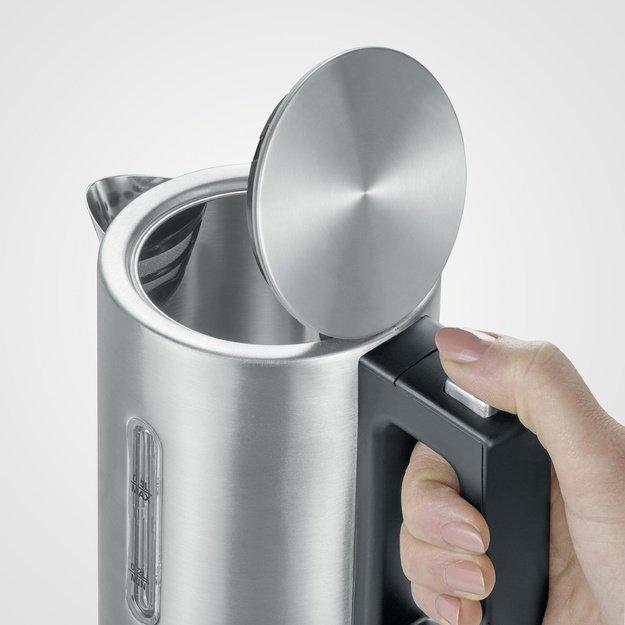 Severin WK 3647 electric kettle 0.5 L 1100 W Silver