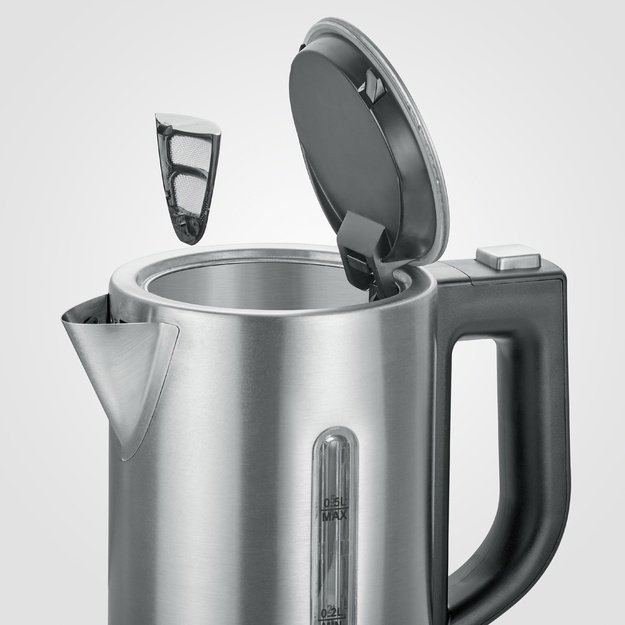 Severin WK 3647 electric kettle 0.5 L 1100 W Silver