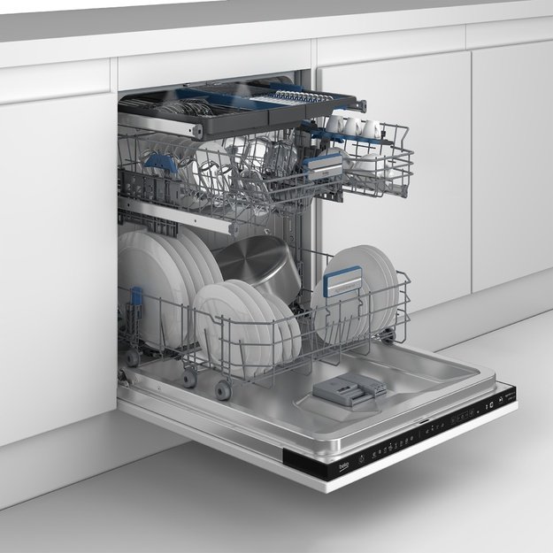 Įmontuojama indaplovė Beko BDIN38542P