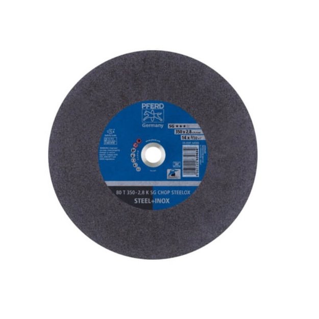 Pjovimo diskas PFERD 80 T350-2,8 A 36 K SG-CHOP-INOX/25,4