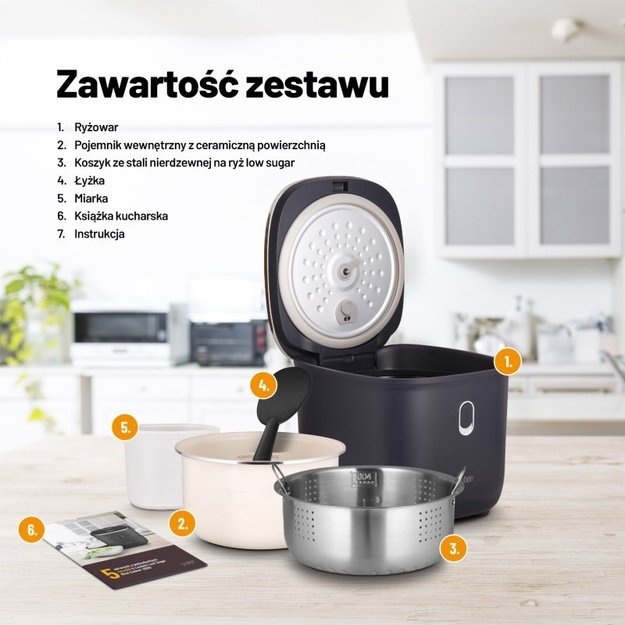Rice cooker Lauben Low Sugar Rice Cooker 3000AT