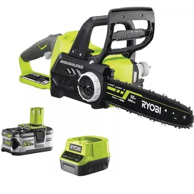 162502 Ryobi 18V Brushless Chainsaw