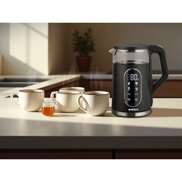ELDOM CORDLESS KETTLE WITH TEMPERATURE CONTROL C560 NUVIA