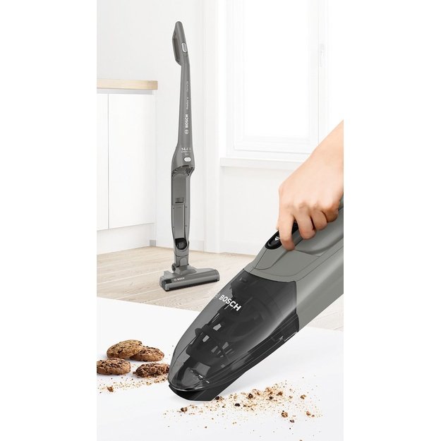 Bosch | Vacuum cleaner | Readyy y Serie 2 BBHF214G | Cordless operating | Handstick and Handheld | - W | 14.4 V | Operating time