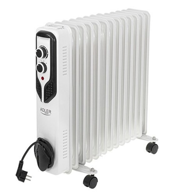 Adler | Oil-Filled Radiator | AD 7818 | Oil Filled Radiator | 2500 W | Number of power levels 3 | Suitable for rooms up to  m2
