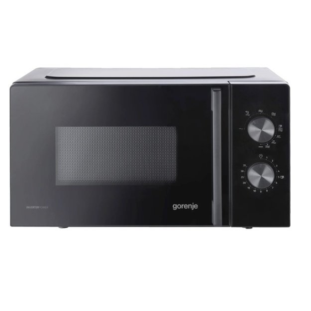 Mikrobangų krosnelė Gorenje MO20E2B5, 20 l, juoda