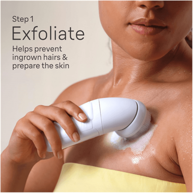 Braun | Epilator | Silk-&eacute;pil SE7-081 | Operating time (max) 40 min | Number of power levels 1 | Wet & Dry | White