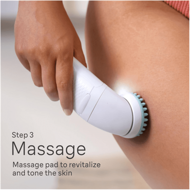 Braun | Epilator | Silk-&eacute;pil SE7-081 | Operating time (max) 40 min | Number of power levels 1 | Wet & Dry | White