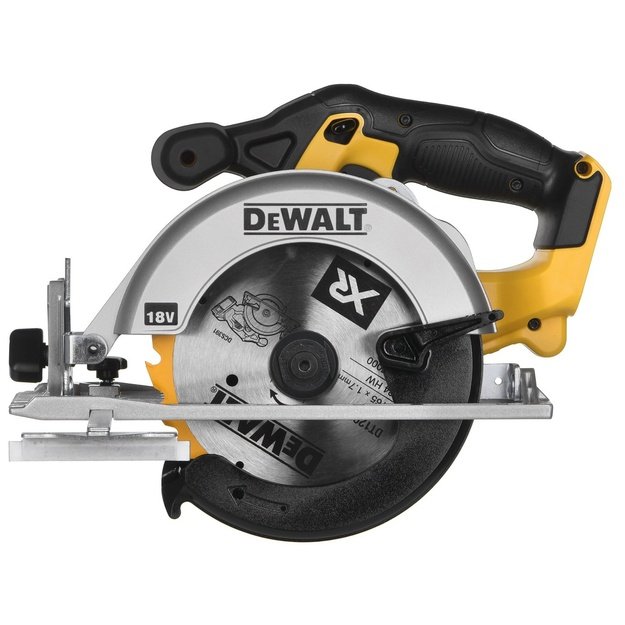 Diskinis pjūklas AKU 18V DEWALT be akum ir pakrovėjo