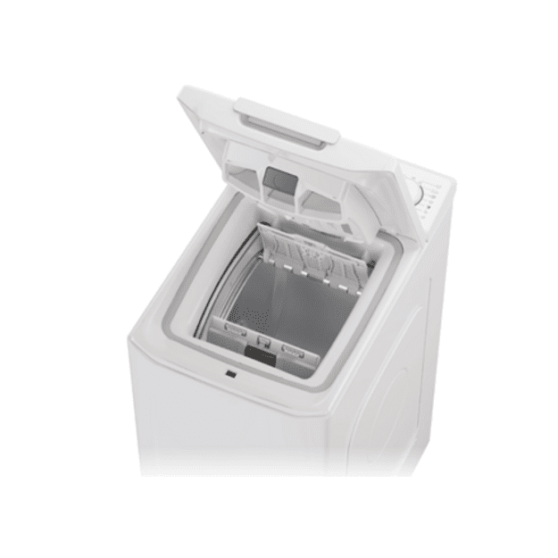 Candy | Washing Machine | TCA283D2-S | Energy efficiency class D | Top loading | Washing capacity 8 kg | 1200 RPM | Depth 60 cm
