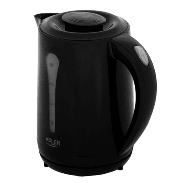 Adler | Kettle | AD 1244 | Electric | 1850 W | 2.5 L | Plastic | 360&deg; rotational base | Black