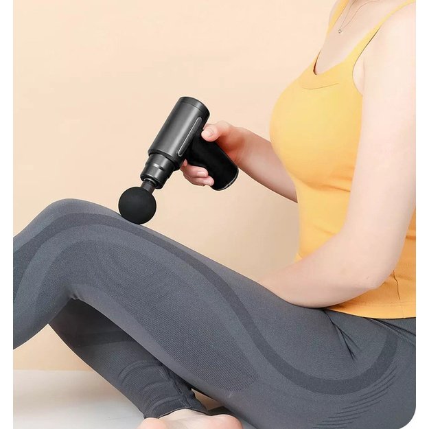MEDIA-TECH MASSAGE GUN MT6521 Fast Easy Muscle Relaxing Device