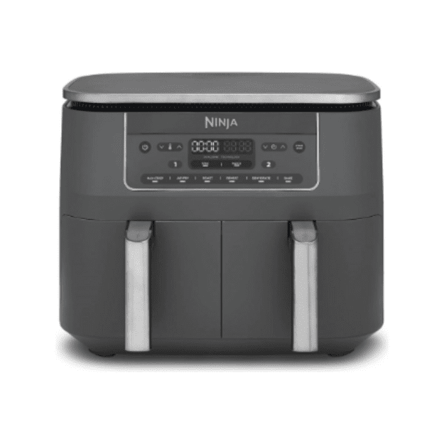 NINJA Double hot air fryer | DZ300EU | Power 2400 W | Capacity 7.6 L | Grey
