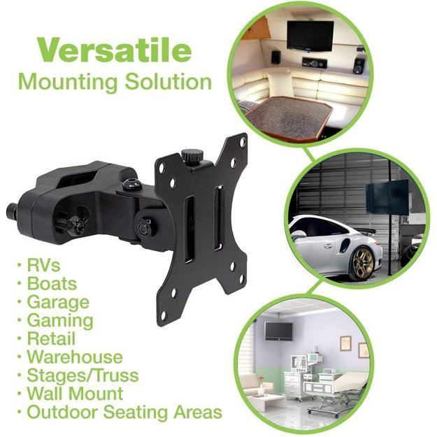 Techly ICALCD100BK monitor mount / stand Black