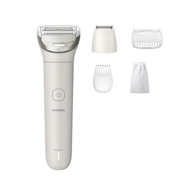 Philips Lady shaver | BRL147/00 Series 8000 | Operating time (max) 100 min | Wet & Dry | Lithium Ion | White/Grey