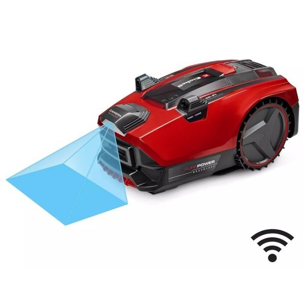 Einhell Flexo Cam Plus 600 Robotic lawn mower Battery Black, Red, Silver