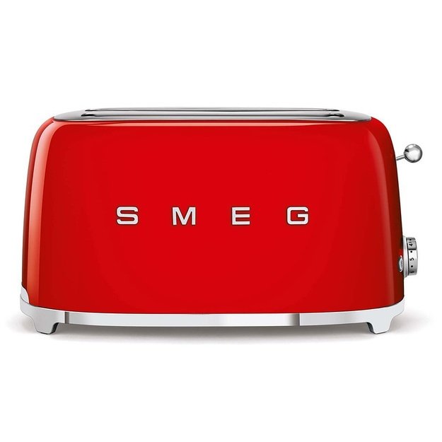 Smeg 50 s Style Toaster TSF02RDEU Red