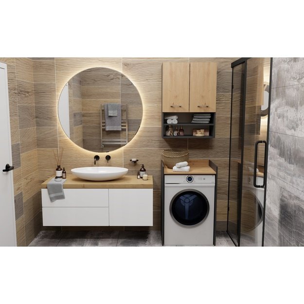 POLA NP ANTHRACITE/ARTISAN WASHING MACHINE CABINET
