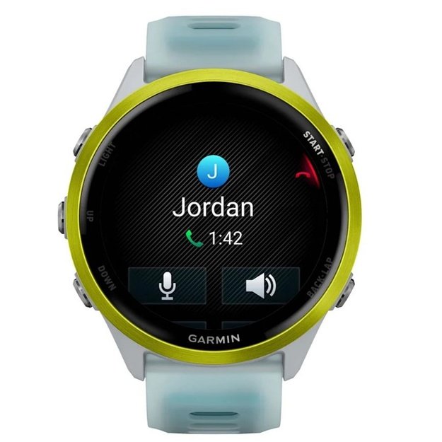 Garmin Forerunner 570 3.56 cm (1.4 ) AMOLED 47 mm Digital 454 x 454 pixels Touchscreen White, Yellow Wi-Fi GPS (satellite)