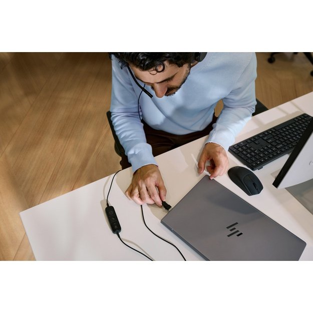 Poly Mission 425 Stereo Teams USB-C/A bulk
