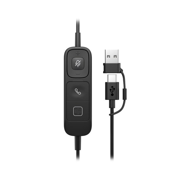 Poly Mission 425 Stereo Teams USB-C/A bulk