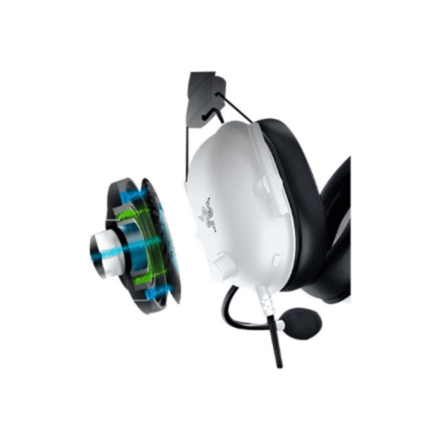 Razer Gaming Headset | BlackShark V2 X | Wired | Over-Ear | Microphone | Special White Edition | Noise canceling