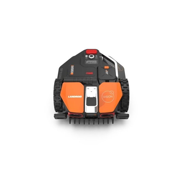 WORX Landroid Vision L1600 Robotic lawn mower Battery Black, Orange, Red, Silver