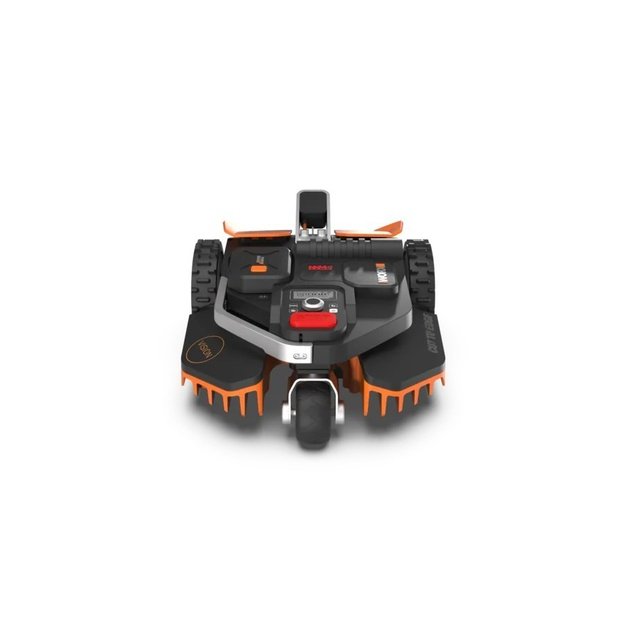WORX Landroid Vision L1600 Robotic lawn mower Battery Black, Orange, Red, Silver