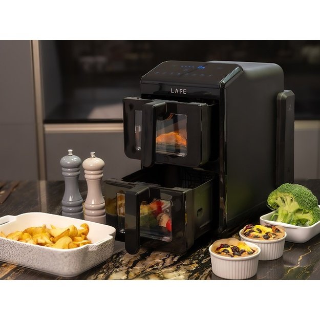 Lafe 47476 Air Fryer Dual Fry 10L