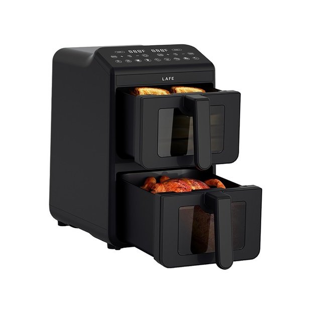 Lafe 47476 Air Fryer Dual Fry 10L