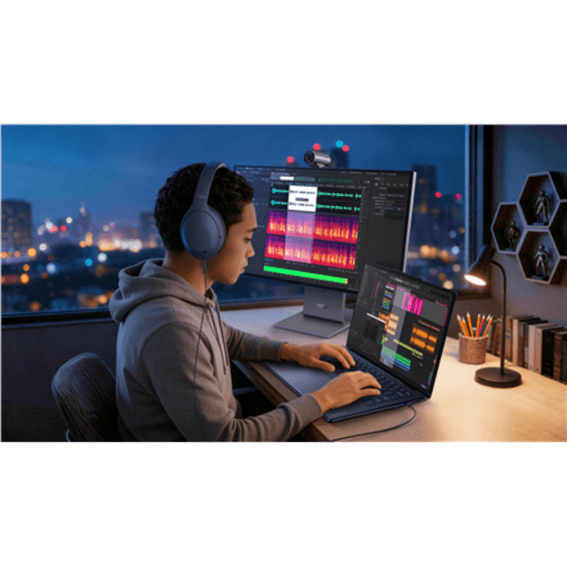 Lenovo Headphone | YOGA PC Edition | Bluetooth | Built-in microphone | Bluetooth | ANC | Cosmic Blue