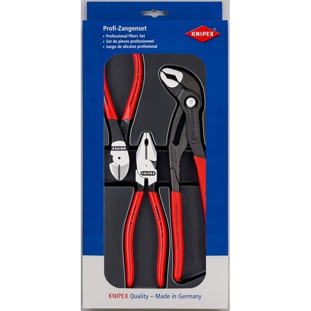 Replių komplektas statybininkui KNIPEX, 3vnt.