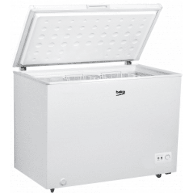 BEKO Freezer | CF316EWN | Energy efficiency class E | Chest | Free standing | Height 84.5 cm | Total net capacity 308 L | White