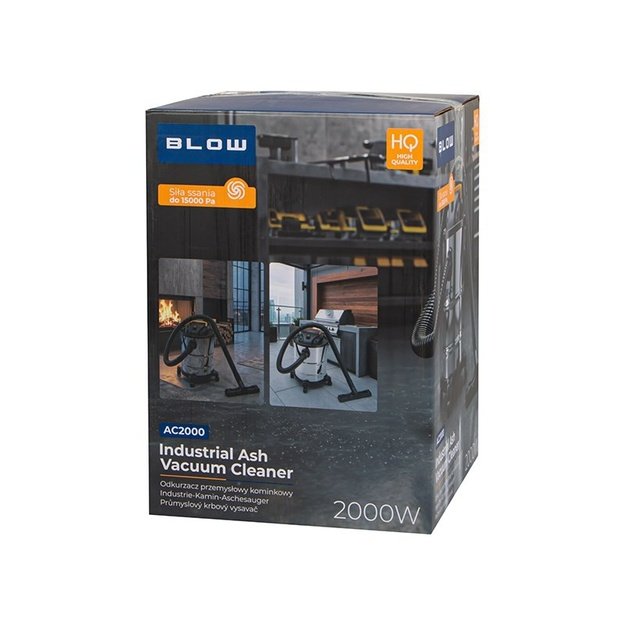 BLOW AC2000 fireplace vacuum cleaner