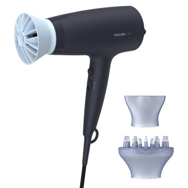 Philips 3000 Series BHD360/20 Plaukų džiovintuvas, Navy