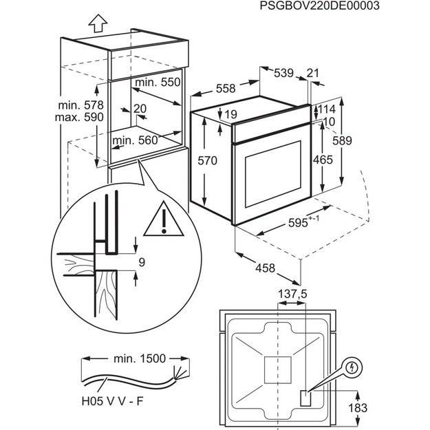 ELECTROLUX EOF5H40BX