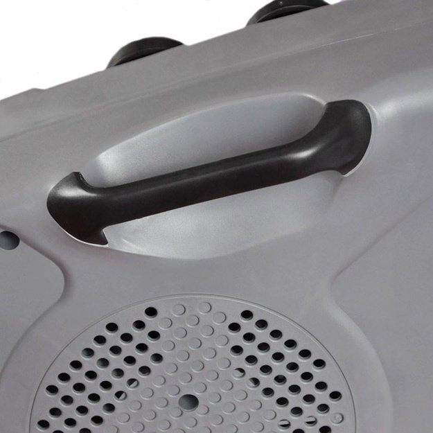 Fan floor ELDOM HL8C/G (2000W, graphite color)