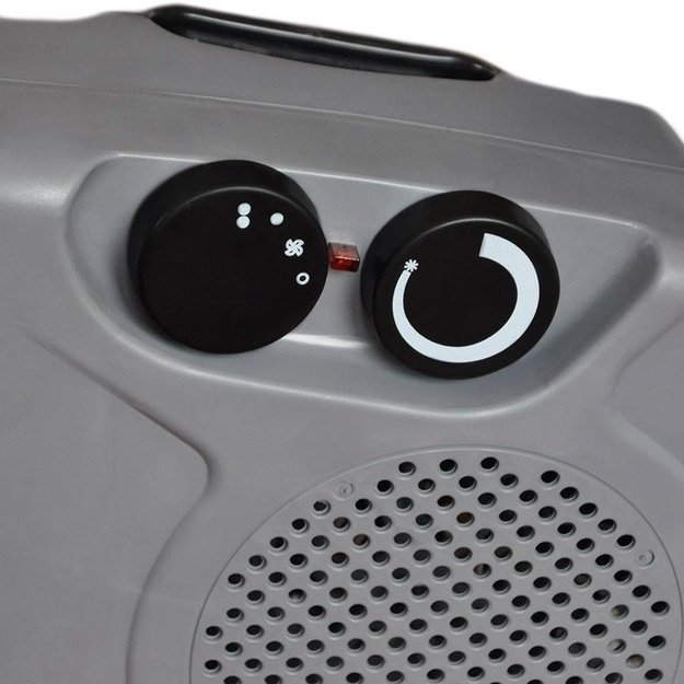 Fan floor ELDOM HL8C/G (2000W, graphite color)