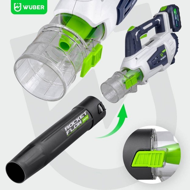 WUBER W04400 20V 160km/h cordless blower