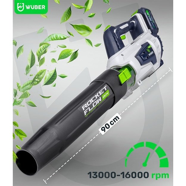 WUBER W04400 20V 160km/h cordless blower