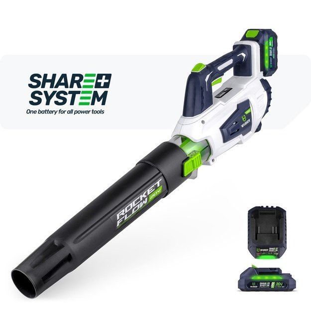 WUBER W04400 20V 160km/h cordless blower