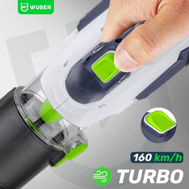 WUBER W04400 20V 160km/h cordless blower
