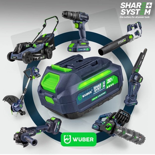 WUBER W04400 20V 160km/h cordless blower