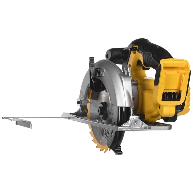Diskinis pjūklas AKU 18V DEWALT be akum ir pakrovėjo