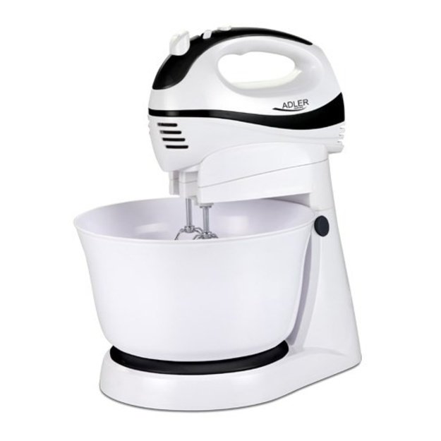 Adler AD 4206 Stand mixer Black,White 300 W