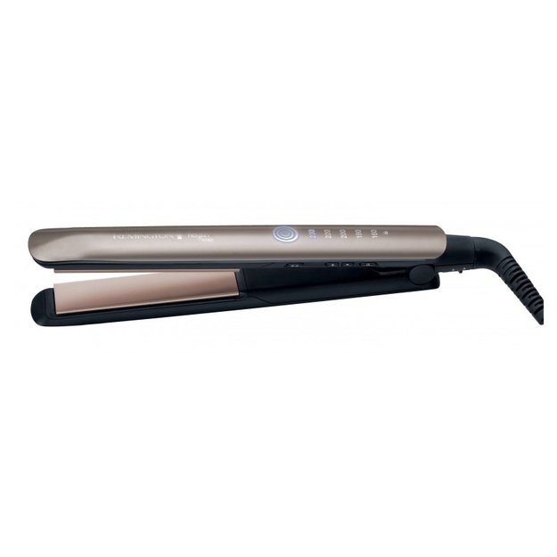 Remington | Hair Straightener | S8590 | Warranty 24 month(s) | Ceramic heating system | Black/ cream