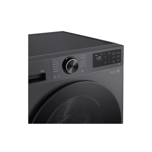 LG | Washing machine | F4X5011TBB | Energy efficiency class A | Front loading | Washing capacity 11 kg | 1400 RPM | Depth 57 cm