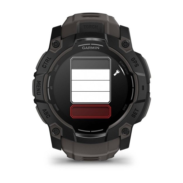 Garmin Instinct 3 AMOLED 3.3 cm (1.3 ) 50 mm Digital 416 x 416 pixels Touchscreen Black GPS (satellite)