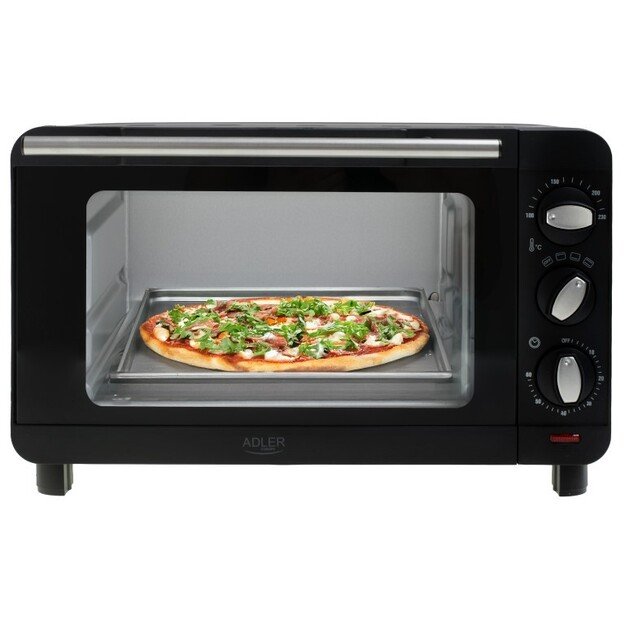 Adler Electric oven | AD 6029 | 14 L | 1200 W | Black 1